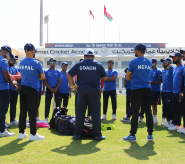 चार देशीय क्रिकेट श्रृंखला : ओमानले नेपाललाई दियो १३६ रनको चुनौतीपूर्ण लक्ष्य